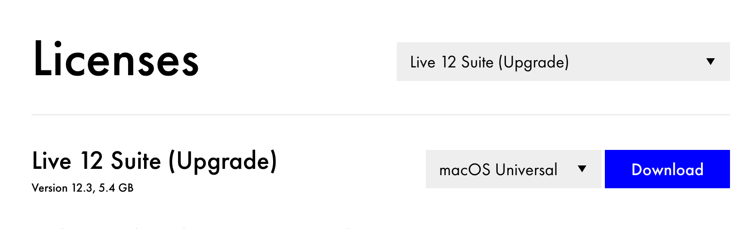 Ableton Ableton Live 12 Suite